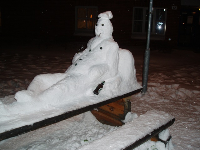 Snow man "Jonni"